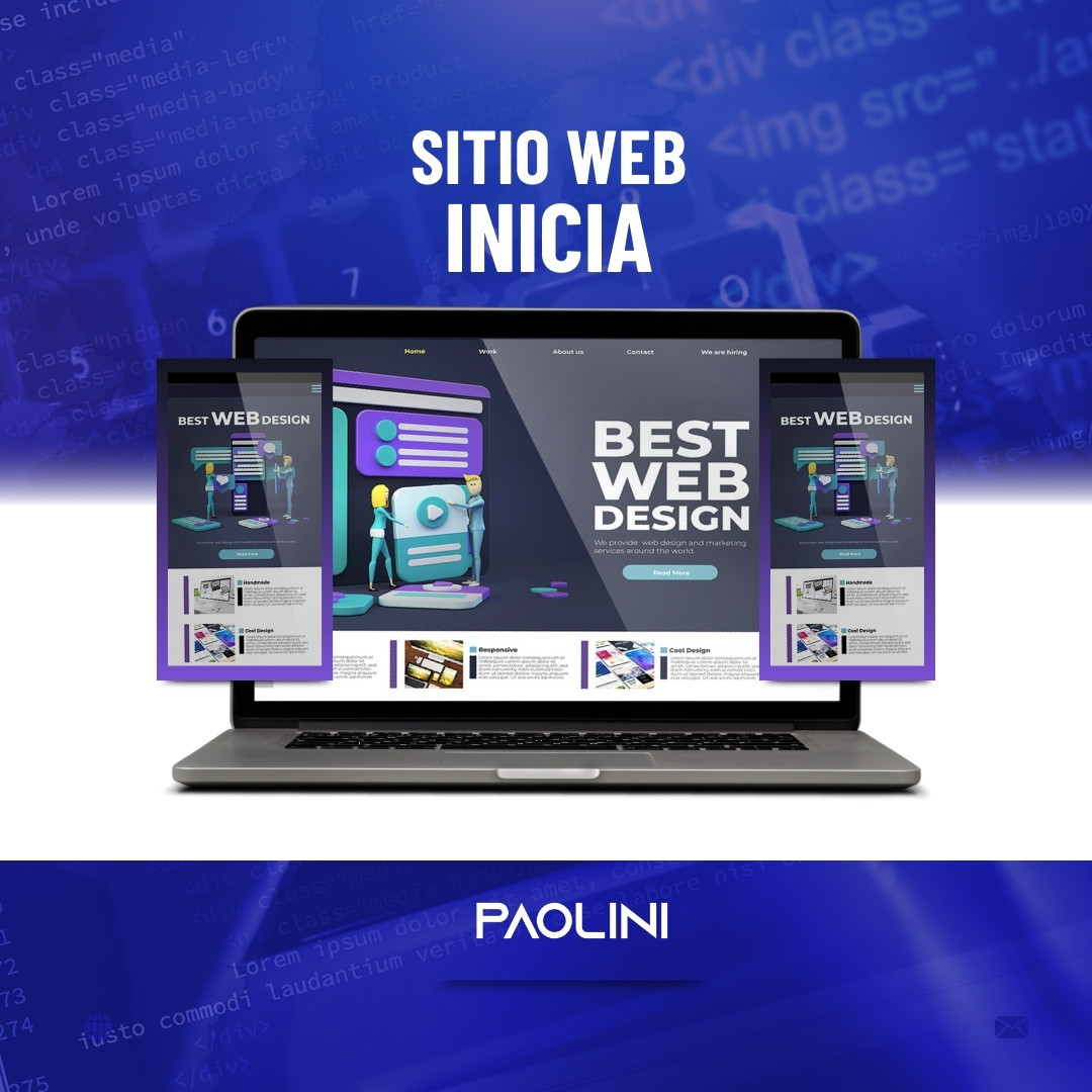Sitio Web OnePage Paolini